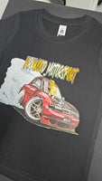 Kirkwood Motorsport cartoon cosmo kids t-shirt