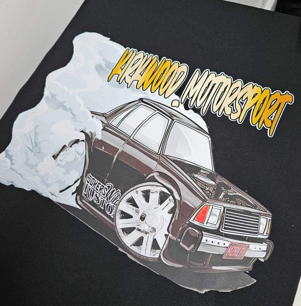 Kirkwood Motorsport cartoon 626 kids t-shirt