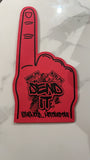 Kirkwood Motorsport foam finger